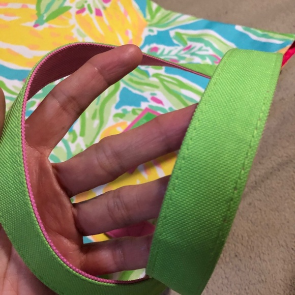 LILLY PULITZER FOR ESTEE LAUDER VIP FLORAL COLORFUL SHOPPING TOTE - Picture 9 of 10